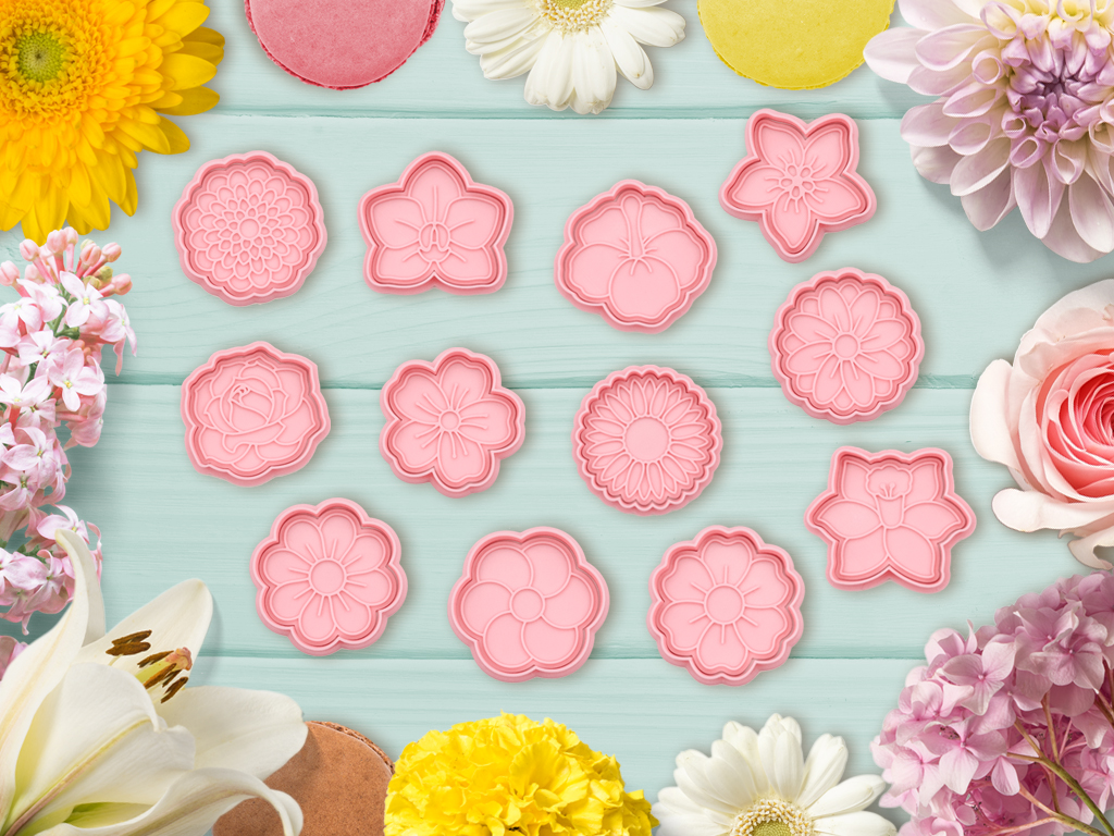 Flower cookie cutter