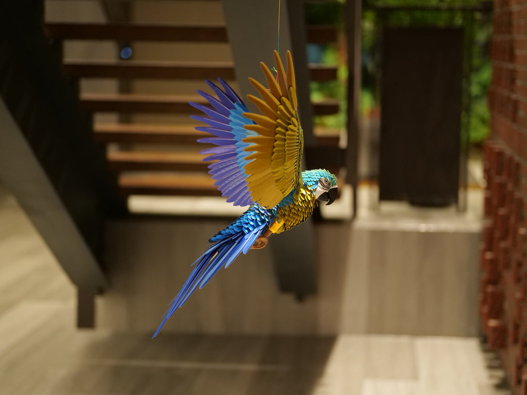 Macaw Life Size - 3D Sculpture