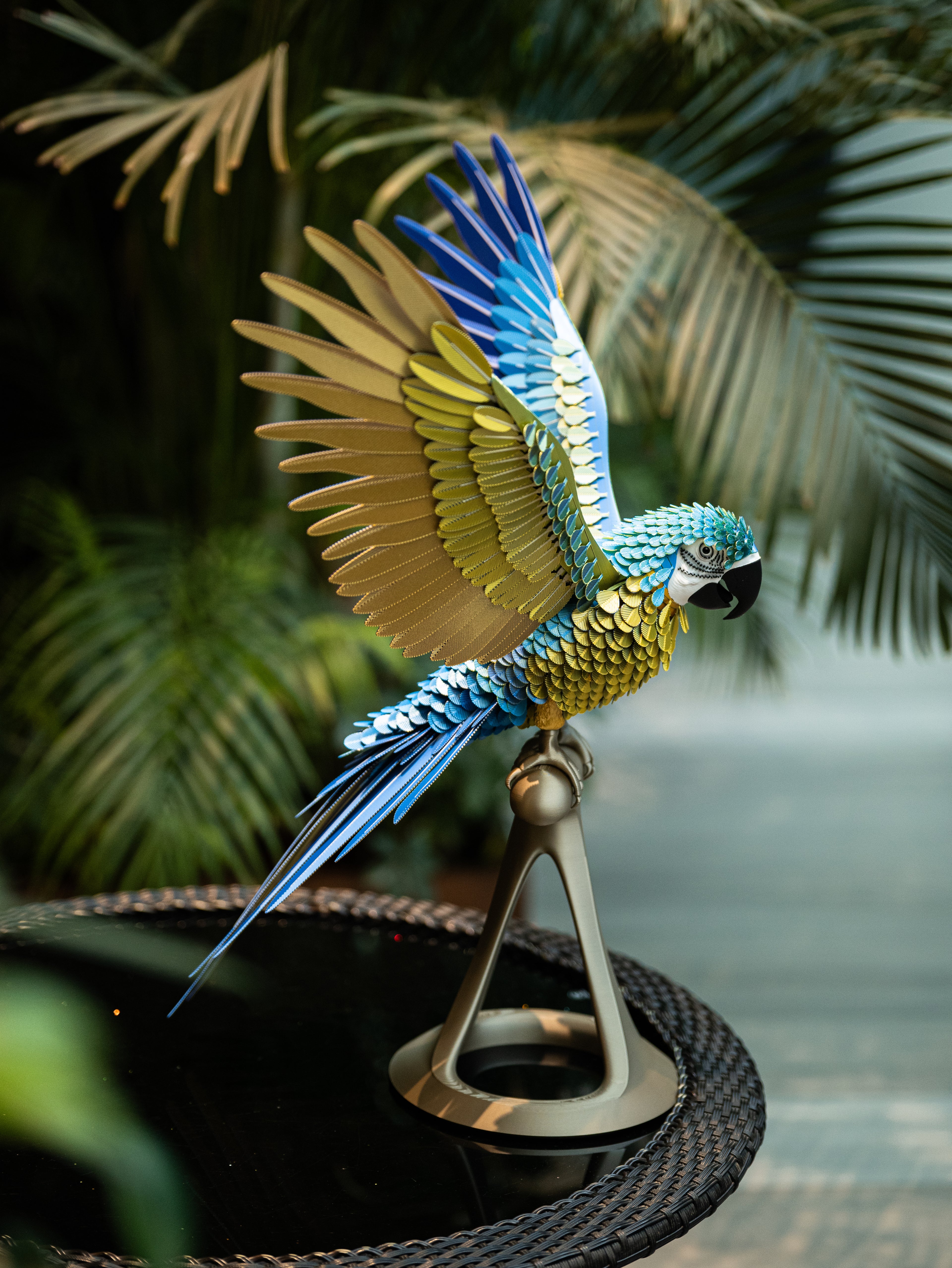 Macaw Life Size - 3D Sculpture
