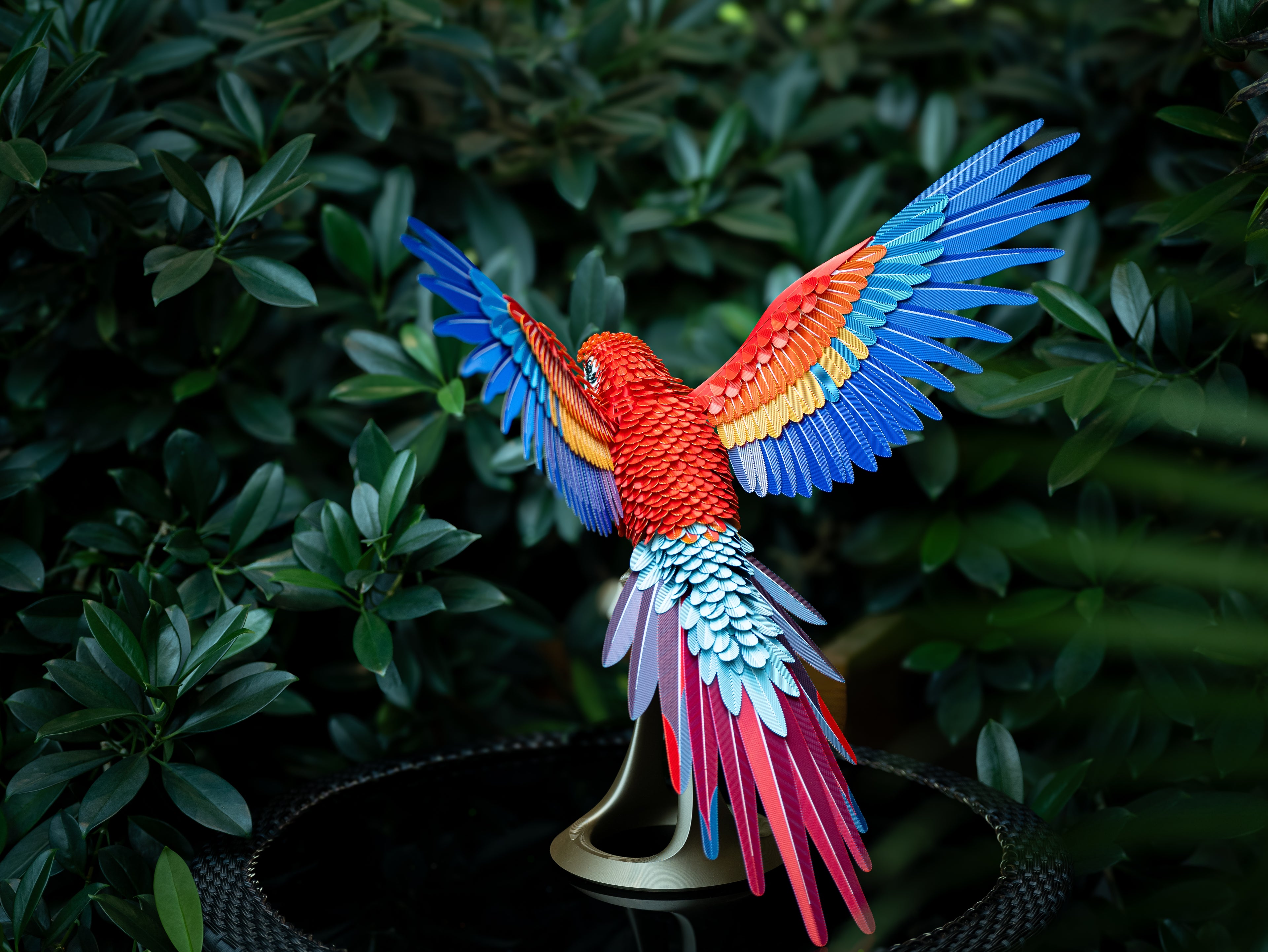 Macaw Life Size - 3D Sculpture